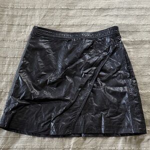 Free People faux leather Women's Skirt